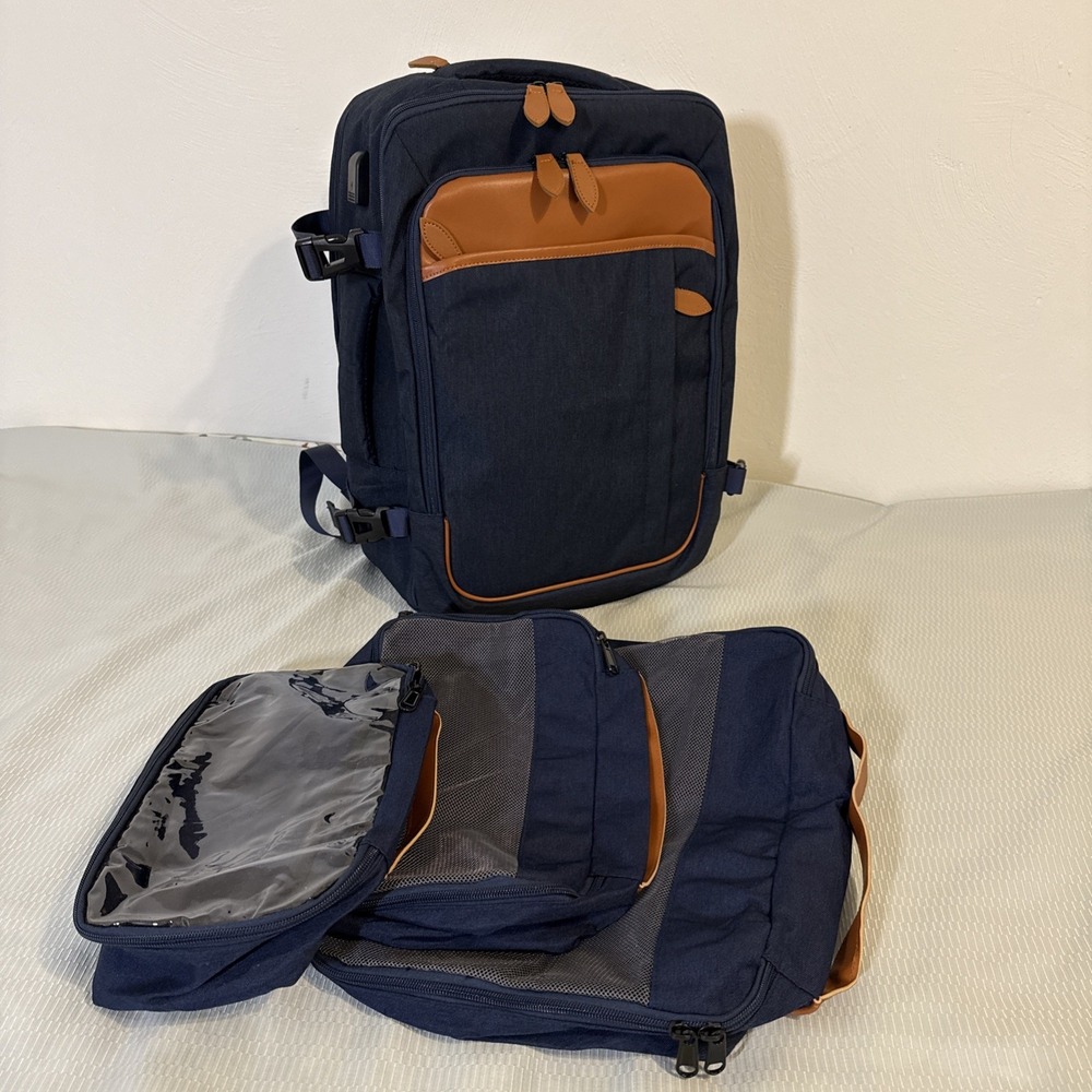 Carry on Backpacks, Extra Large 40L Flight Approved Bag for Men & Women,Expanda